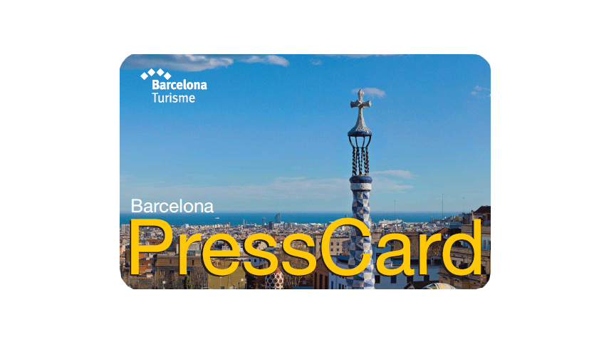 És la targeta que entreguem als periodistes i els professionals de la informació que visiten Barcelona en viatge de feina. Un instrument molt útil i que gaudeix de molt bona acceptació per part dels periodistes a qui la concedim.   Aquest passi permet accedir a diferents espais i serveis com ara: transport, museus, recintes, centres d'art, equipaments culturals i esportius.   Per obtenir-la, cal emplenar el formulari que s'enllaça més avall. Un cop estudiada la sol·licitud rebreu resposta per la nostra part.   La targeta, que té una validesa d’un any, es recull, personalment, a l’Oficina Central de Turisme de Barcelona (Passatge Concepció 7-9, Barcelona), prèvia signatura conforme a la recollida.